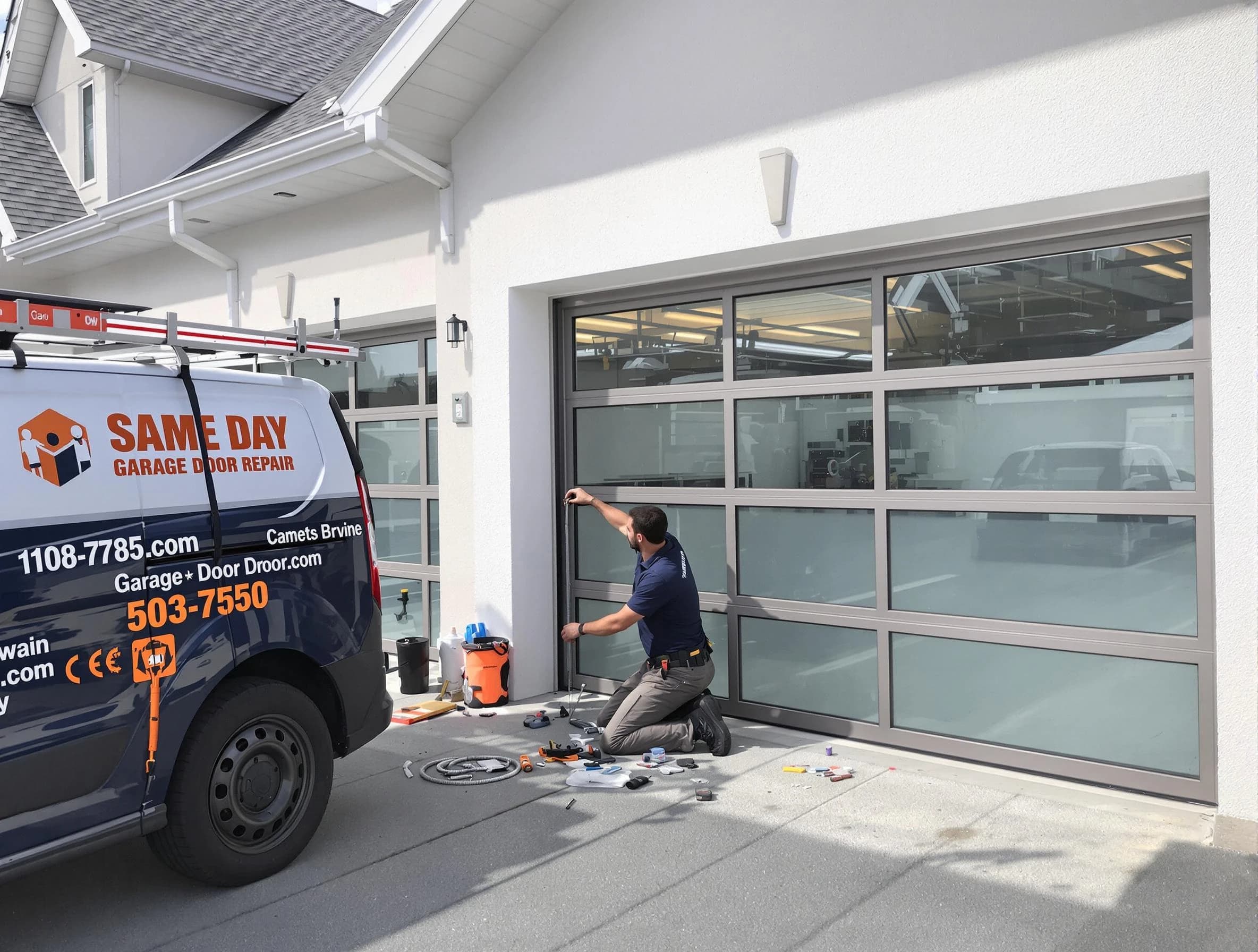 Same-day garage door repair service by Hartsville Garage Door Repair in Hartsville