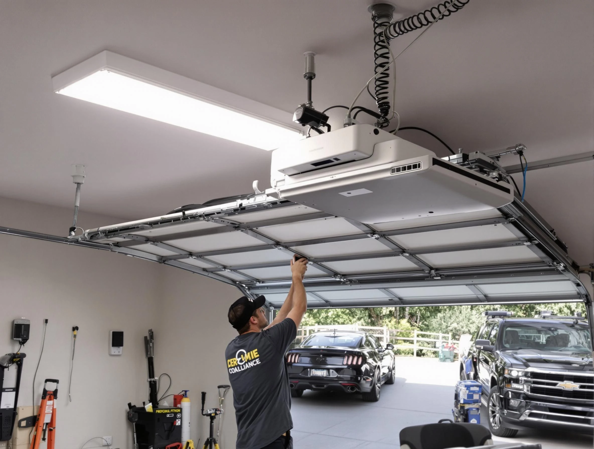 Garage Door Opener Installation in Hartsville