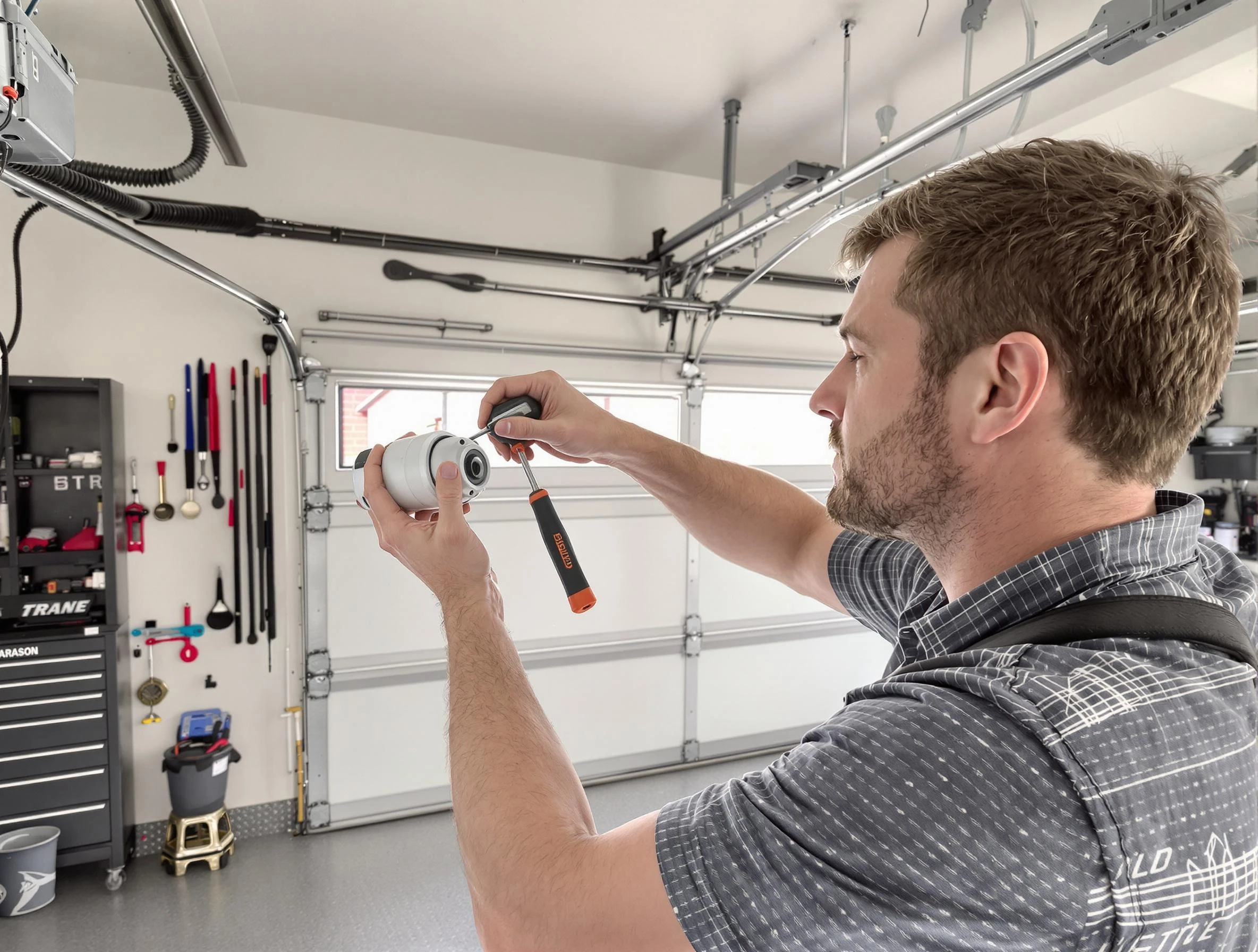 Garage door opener repair service by Hartsville Garage Door Repair in Hartsville