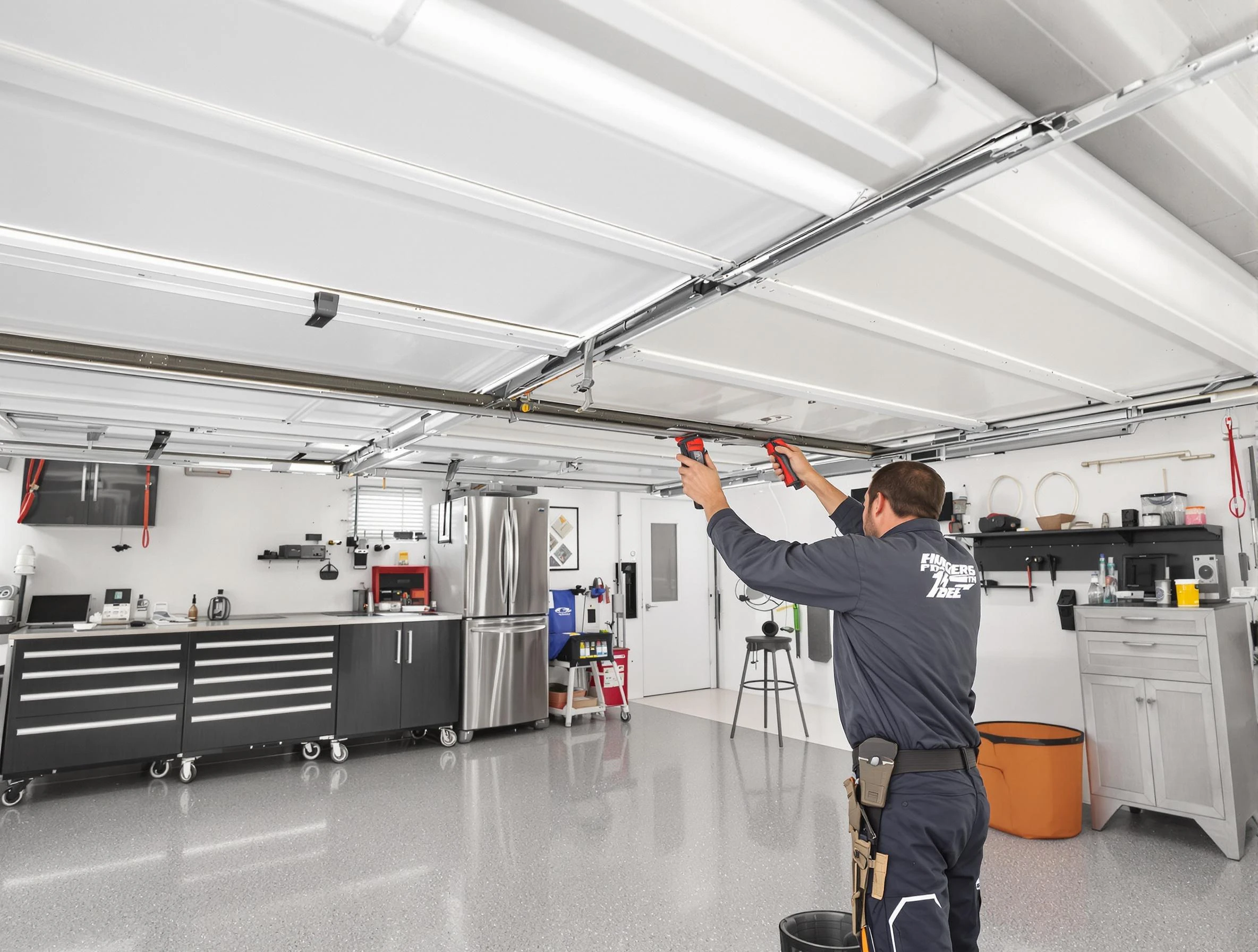 Overhead garage door repair service by Hartsville Garage Door Repair in Hartsville