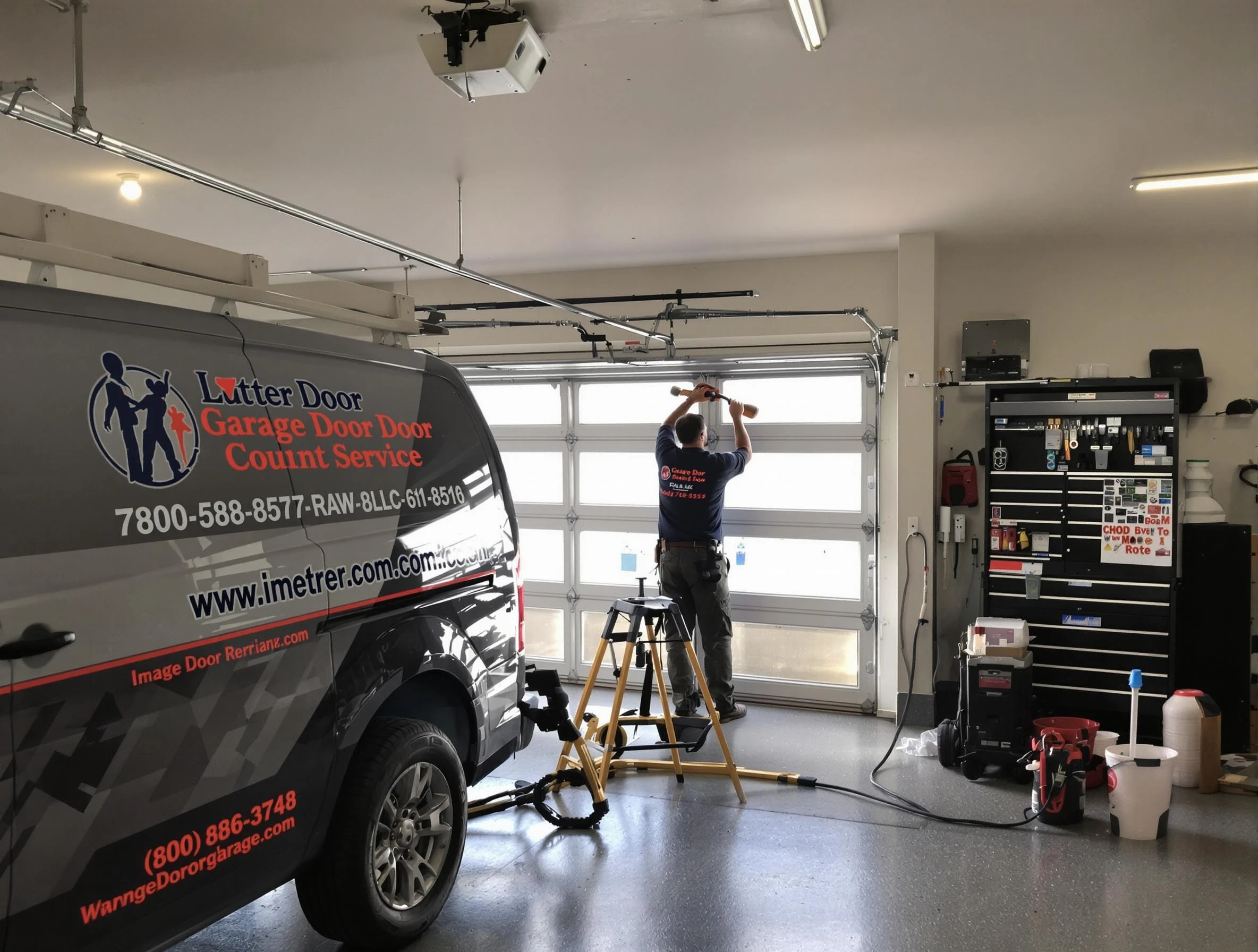 Hartsville Garage Door Repair rapid response team performing same-day repair in Hartsville