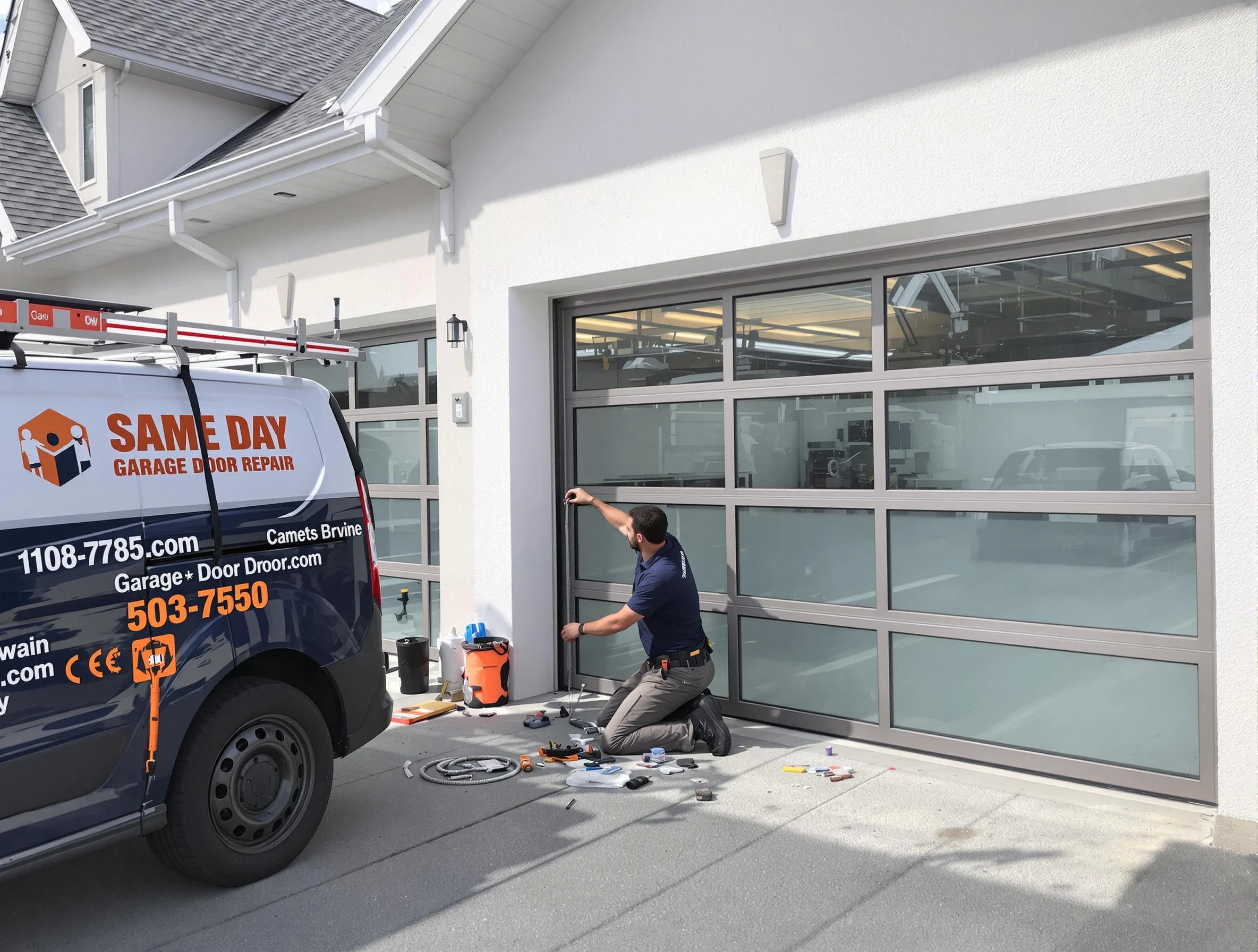 Same-day garage door repair service by Hartsville Garage Door Repair in Hartsville